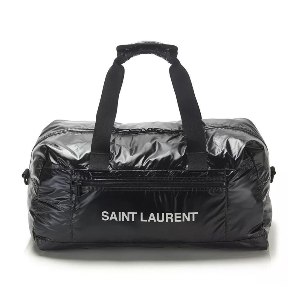 Saint Laurent YSL Sport Nylon Logo Duffel Bag
